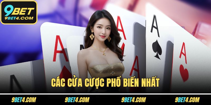 Các cửa cược phổ biến nhất