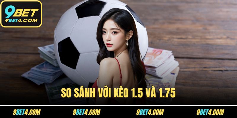 Kèo Chấp 2 Trái - Bí Quyết Hiểu Đúng Và Bắt Chuẩn Xác So sánh với kèo 1.5 và 1.75